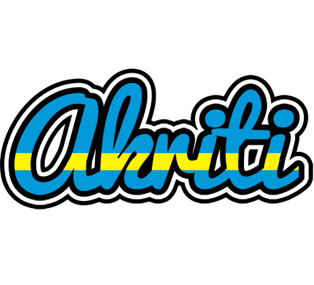 Akriti sweden logo