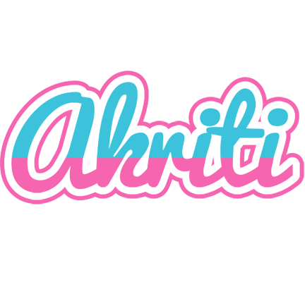 Akriti woman logo