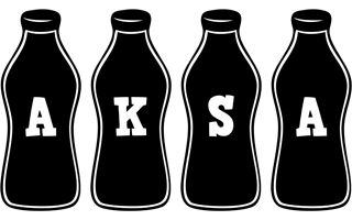 Aksa bottle logo