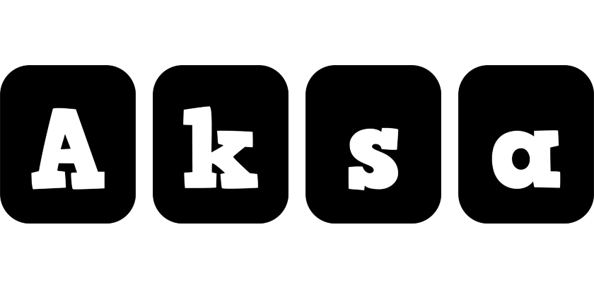 Aksa box logo