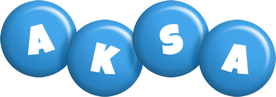 Aksa candy-blue logo