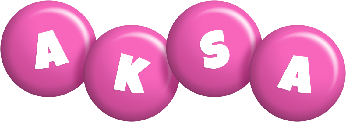 Aksa candy-pink logo