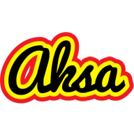 Aksa flaming logo