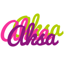 Aksa flowers logo