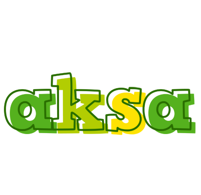 Aksa juice logo