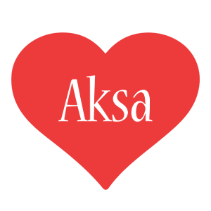 Aksa love logo