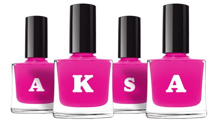 Aksa nails logo