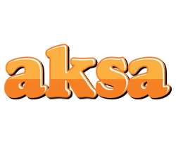 Aksa orange logo