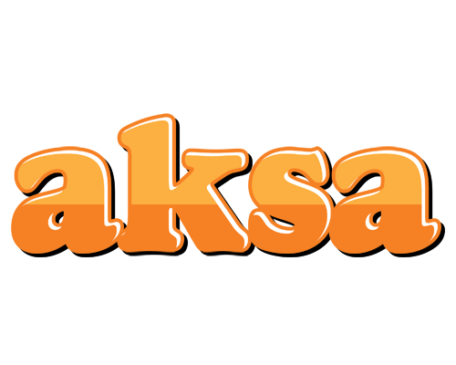 Aksa orange logo