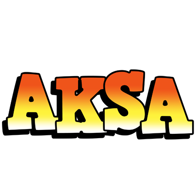Aksa sunset logo