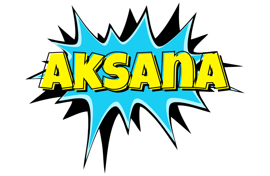 Aksana amazing logo