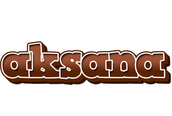 Aksana brownie logo