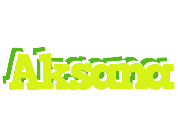 Aksana citrus logo