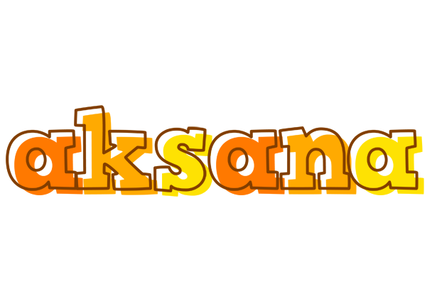 Aksana desert logo