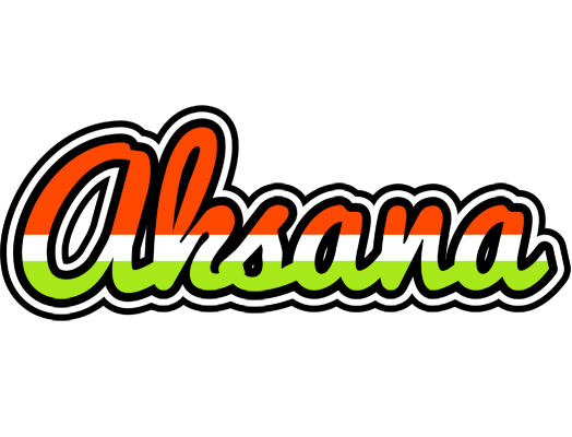 Aksana exotic logo
