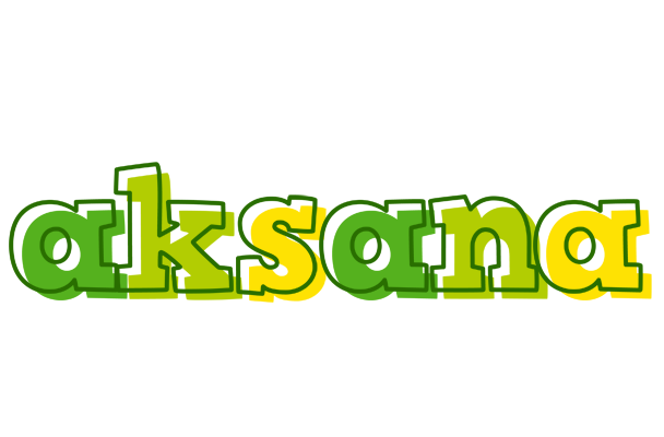 Aksana juice logo