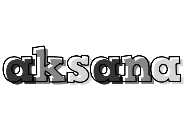 Aksana night logo