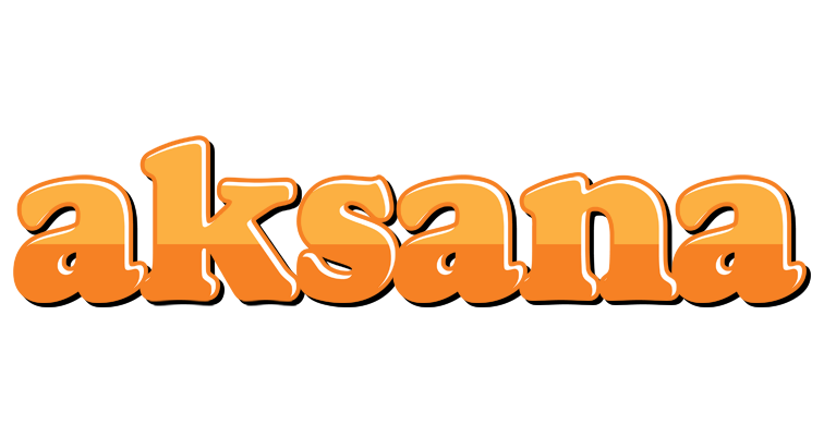 Aksana orange logo
