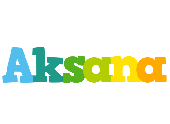 Aksana rainbows logo
