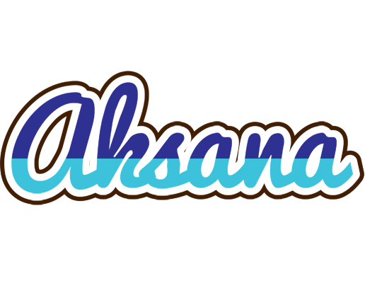 Aksana raining logo