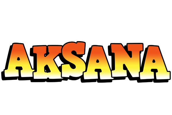 Aksana sunset logo