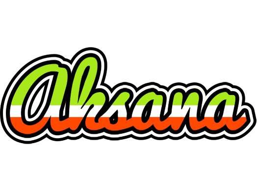 Aksana superfun logo