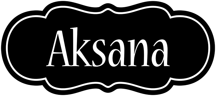Aksana welcome logo