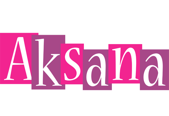 Aksana whine logo
