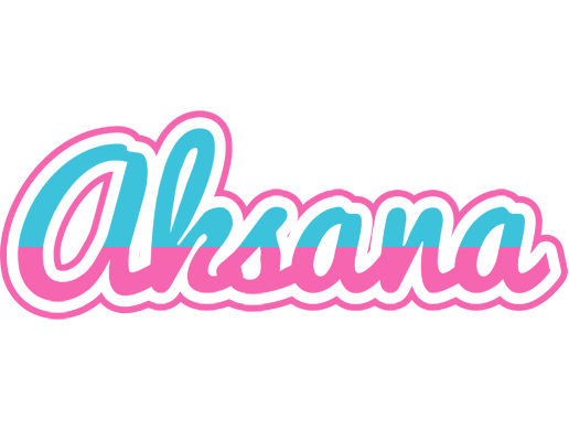 Aksana woman logo