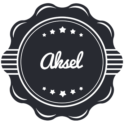 Aksel badge logo