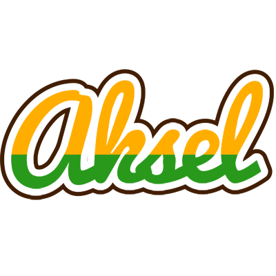 Aksel banana logo