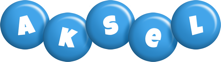 Aksel candy-blue logo
