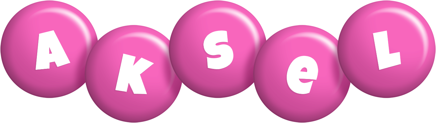 Aksel candy-pink logo