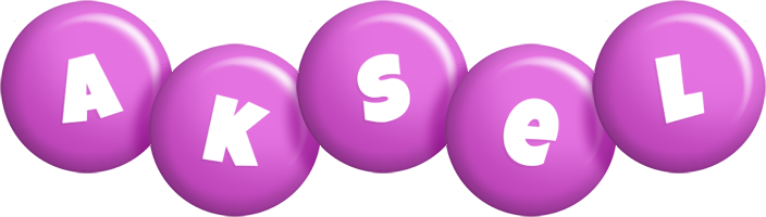 Aksel candy-purple logo