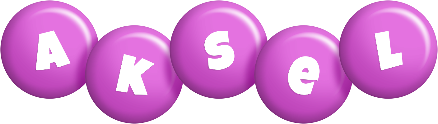 Aksel candy-purple logo