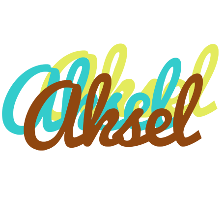 Aksel cupcake logo