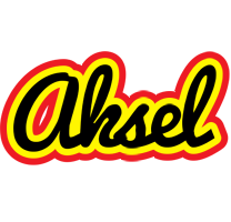 Aksel flaming logo