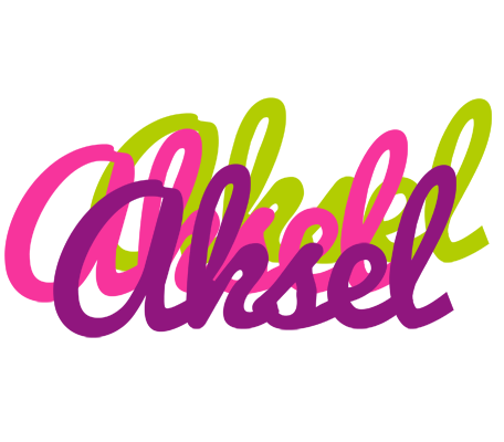 Aksel flowers logo