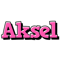 Aksel girlish logo