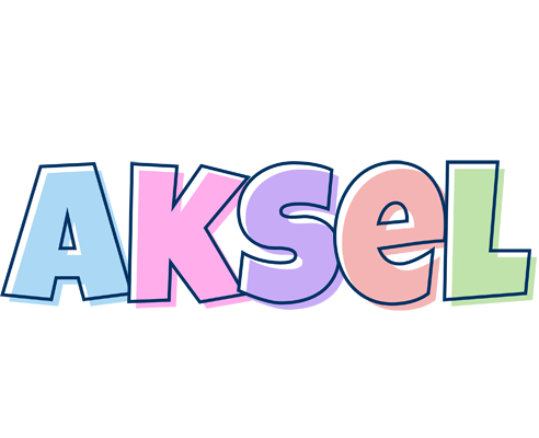 Aksel pastel logo