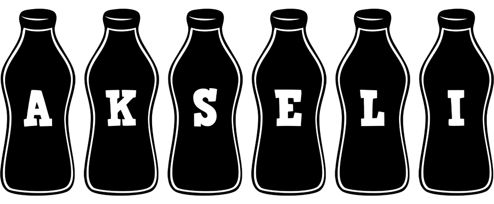 Akseli bottle logo
