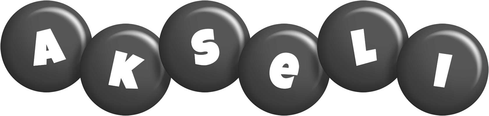 Akseli candy-black logo