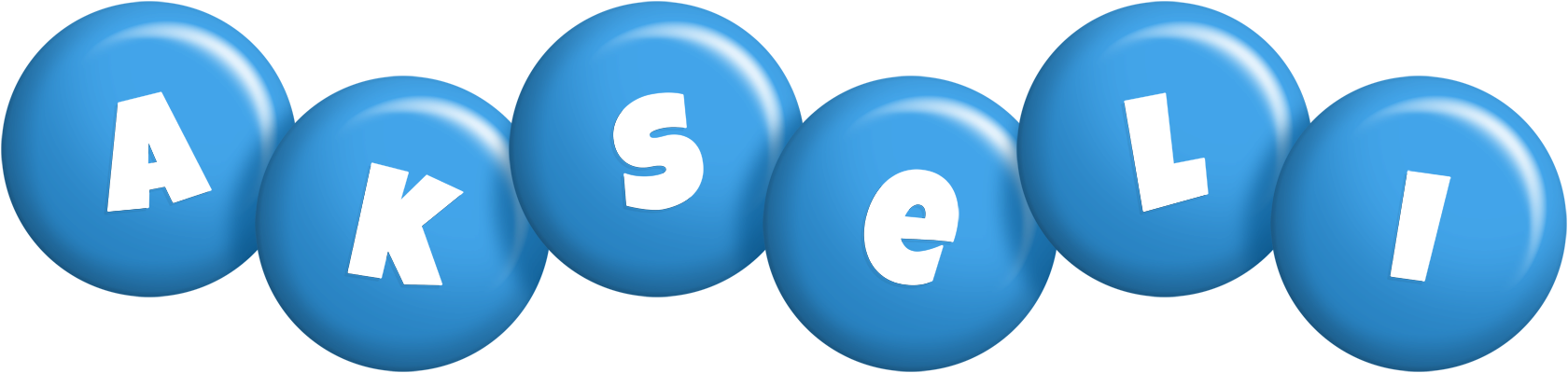 Akseli candy-blue logo