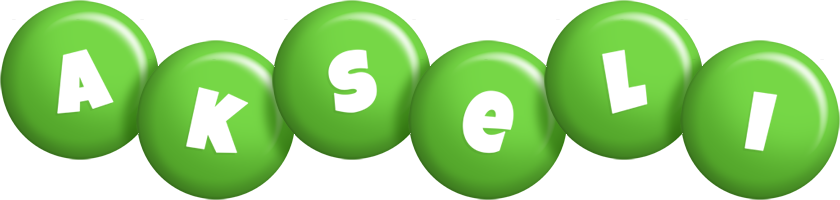 Akseli candy-green logo