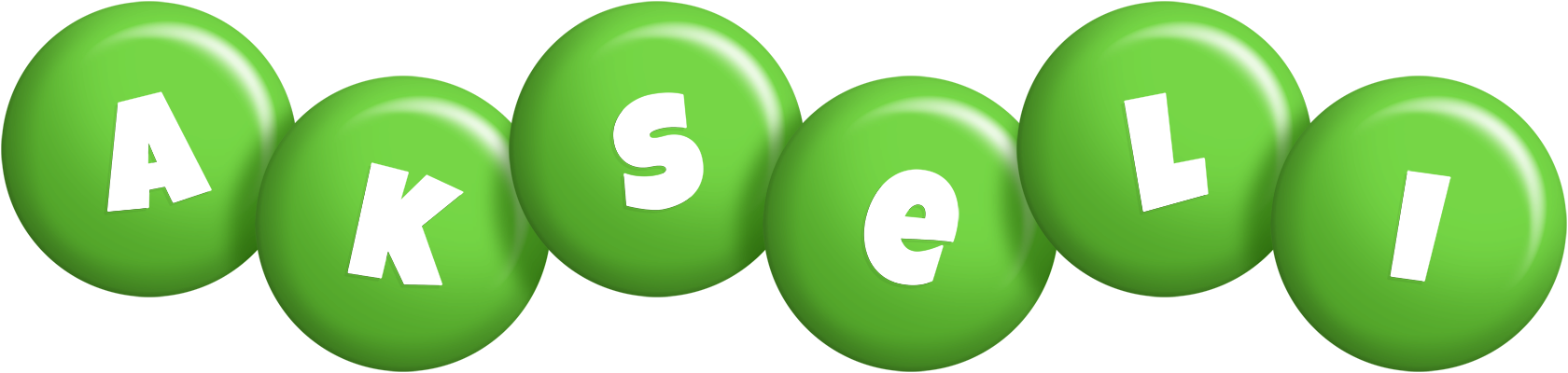Akseli candy-green logo