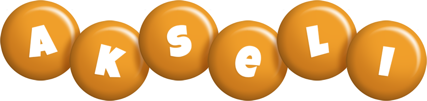 Akseli candy-orange logo