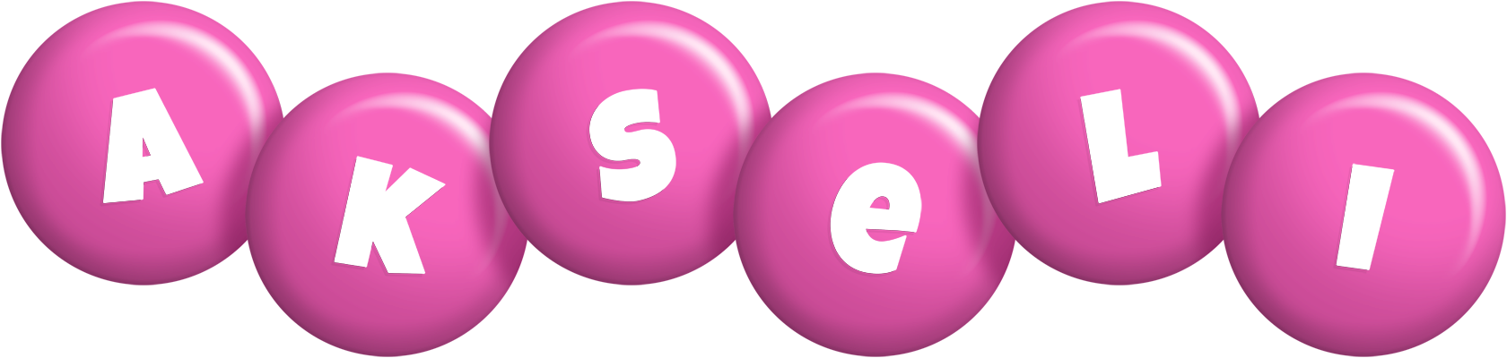 Akseli candy-pink logo
