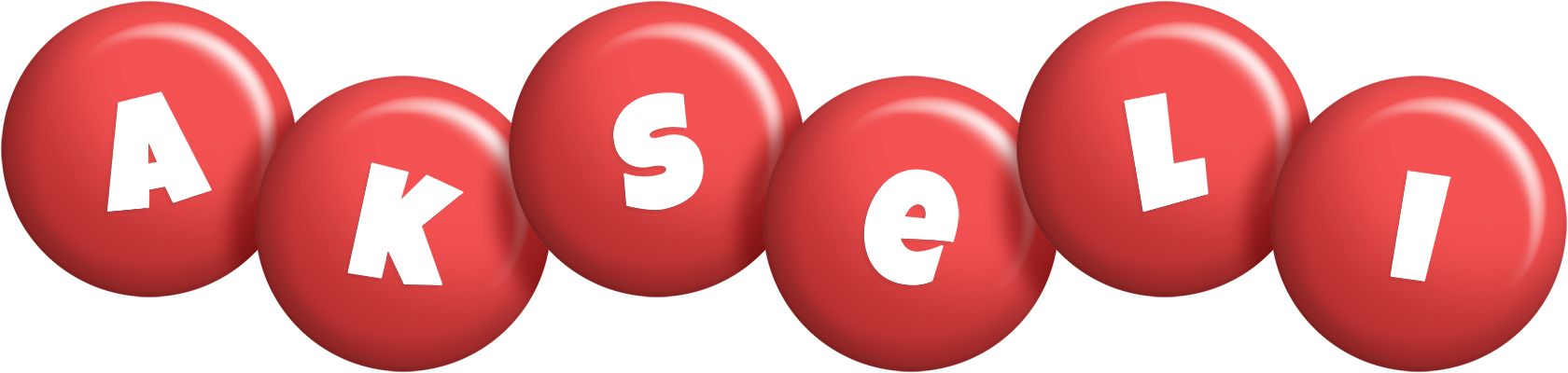 Akseli candy-red logo