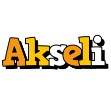 Akseli cartoon logo