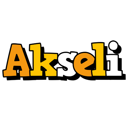 Akseli cartoon logo